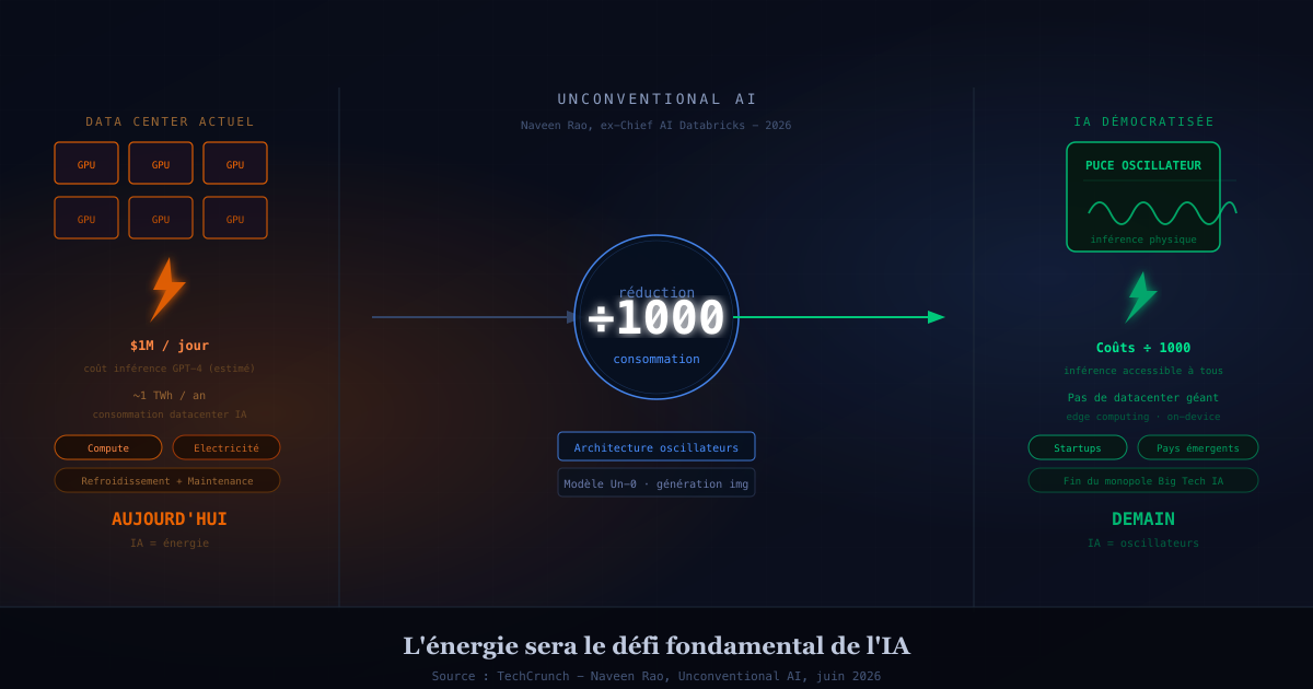 L'IA coûte une fortune à faire tourner : et si on pouvait diviser la facture par 1000 ?