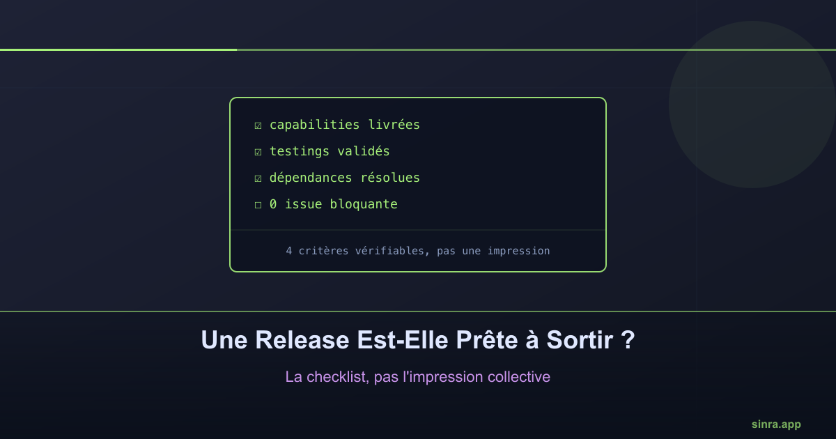 Cómo Saber si una Release Está Lista para Salir: la Checklist